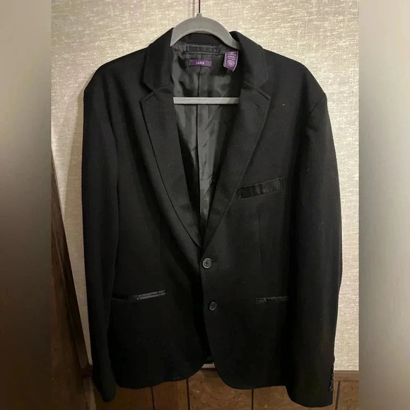 American Rags Button Up Blazer Black Size Large - Picture 1 of 8